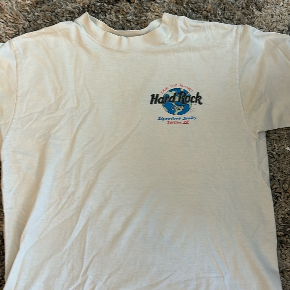 Vintage Hard Rock “Save the Planet” Tee